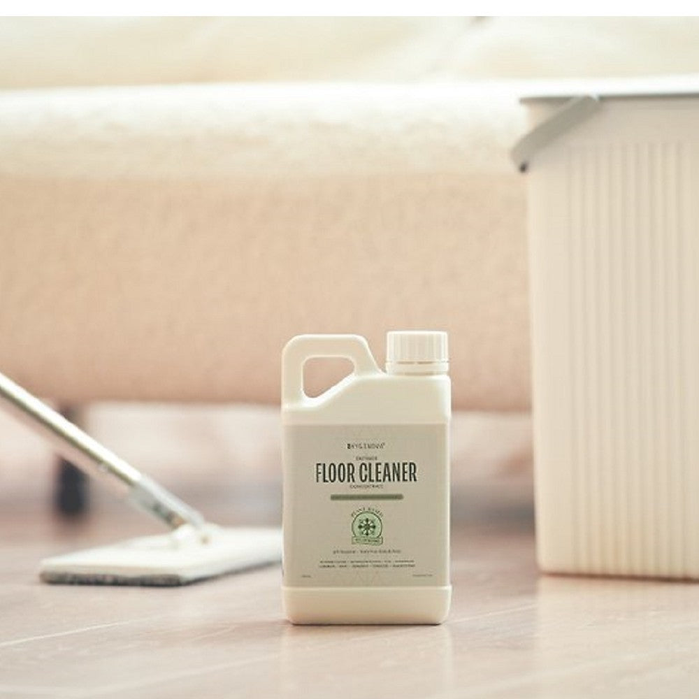Eco-Friendly Enzymes Floor Cleaner Concentrate - Powerful Stain Remover for Hardwood, Tile & Laminate Floors | Ideal for Homes, Offices & Commercial Use
