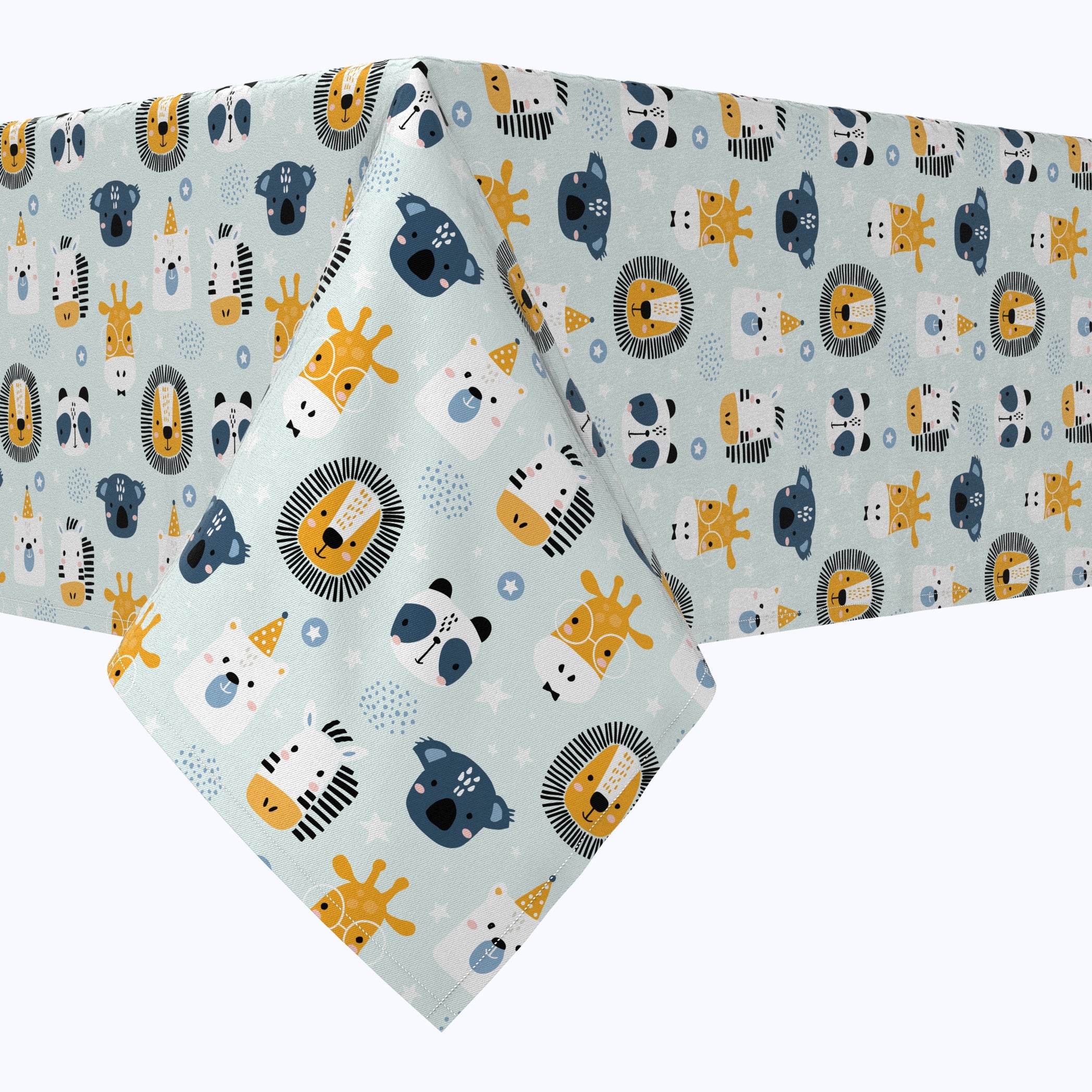 Cute Animal Faces Cotton Washcloths - Soft & Absorbent Baby Face Towels for Gentle Cleansing - Perfect for Newborns, Toddlers, and Sensitive Skin Care