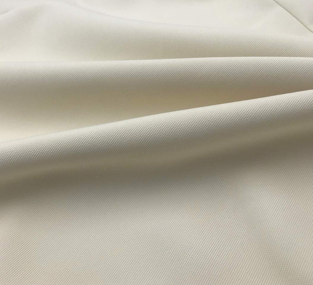 Premium Waterproof Outdoor Chair Cushion Covers - 22x20x4 Inches (Set of 4) - Cream White Patio Furniture Pillow Protectors for Garden, Poolside & Deck Use