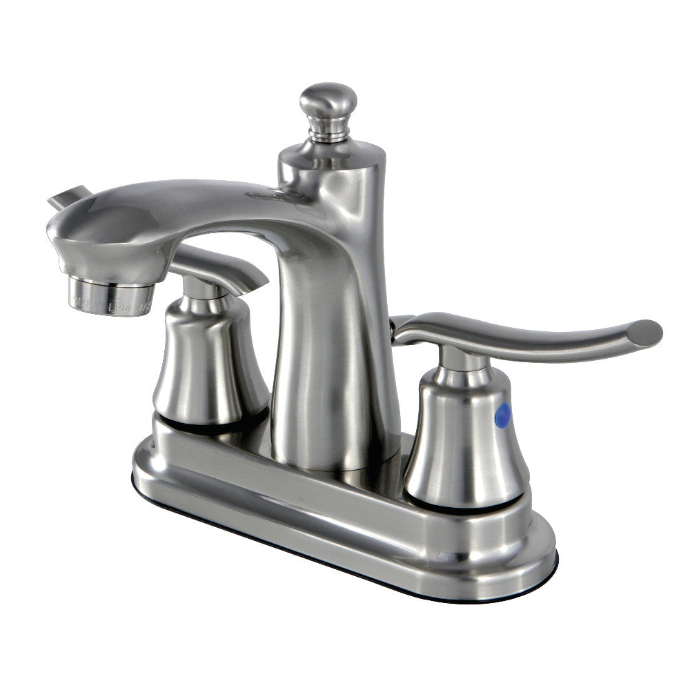 Kingston Brass FB7625JL 4-Inch Centerset Bathroom Faucet - Chrome Finish, Single Handle, Easy Installation for Sink & Vanity - Perfect for Home, Hotel & Commercial Use