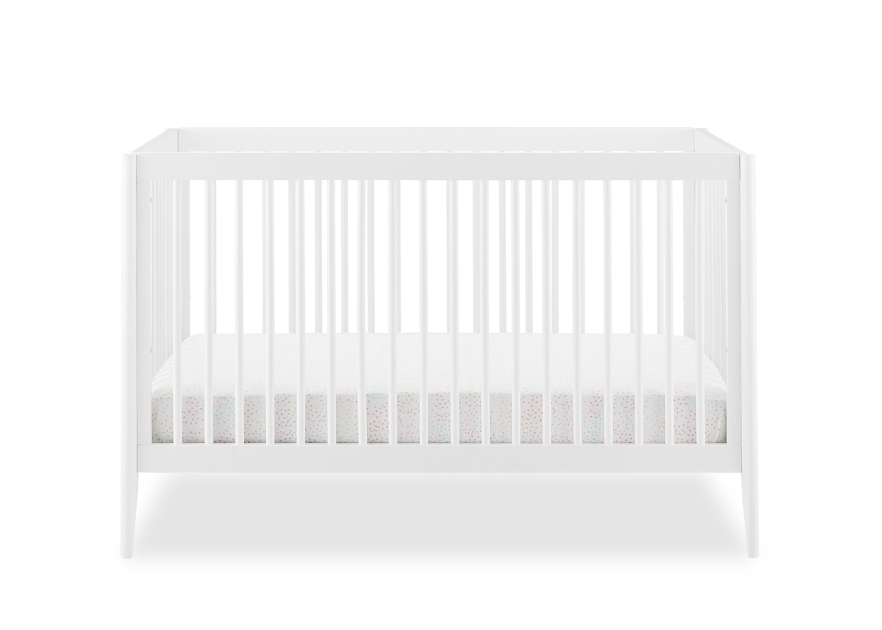 Casey 6-in-1 Convertible Baby Crib - Toddler Bed, Daybed & Full-Size Bed - Safe Nursery Furniture for Newborn to Adult - Perfect for Nursery, Bedroom & Guest Room