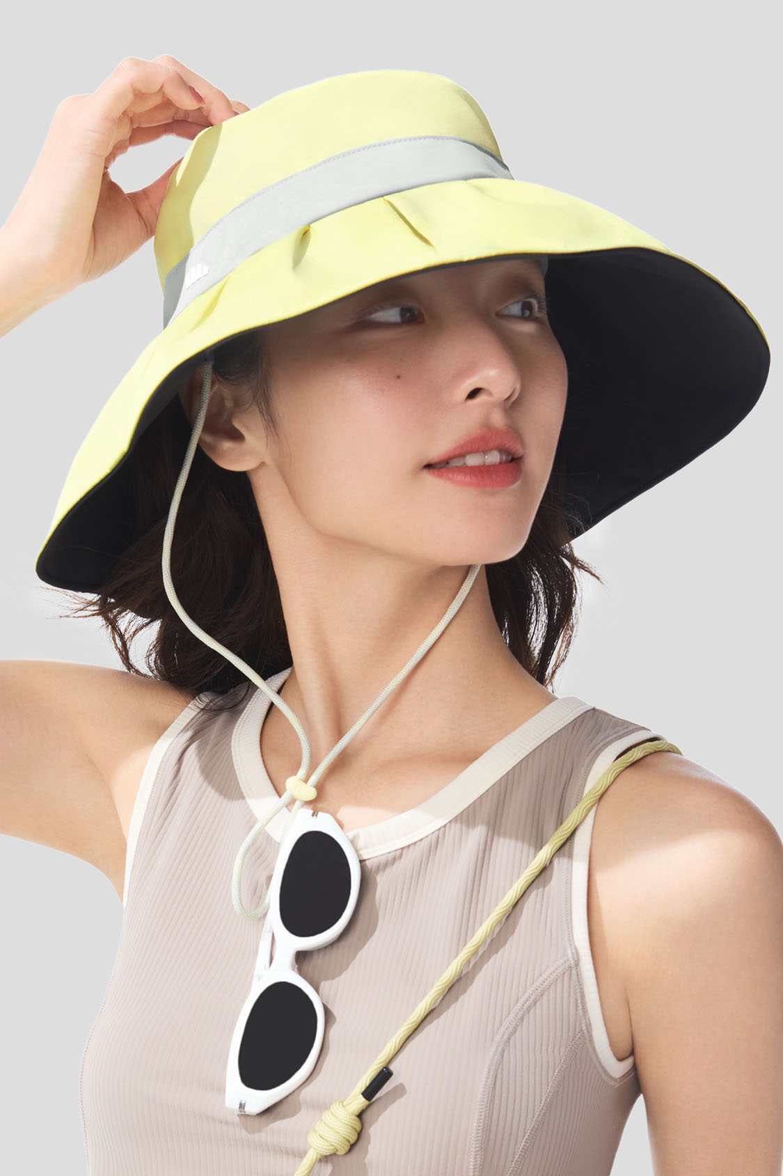 Shell Women's UPF50+ Fisherman Sun Hat - Wide Brim Beach Hat for Sun Protection, Outdoor Activities & Travel