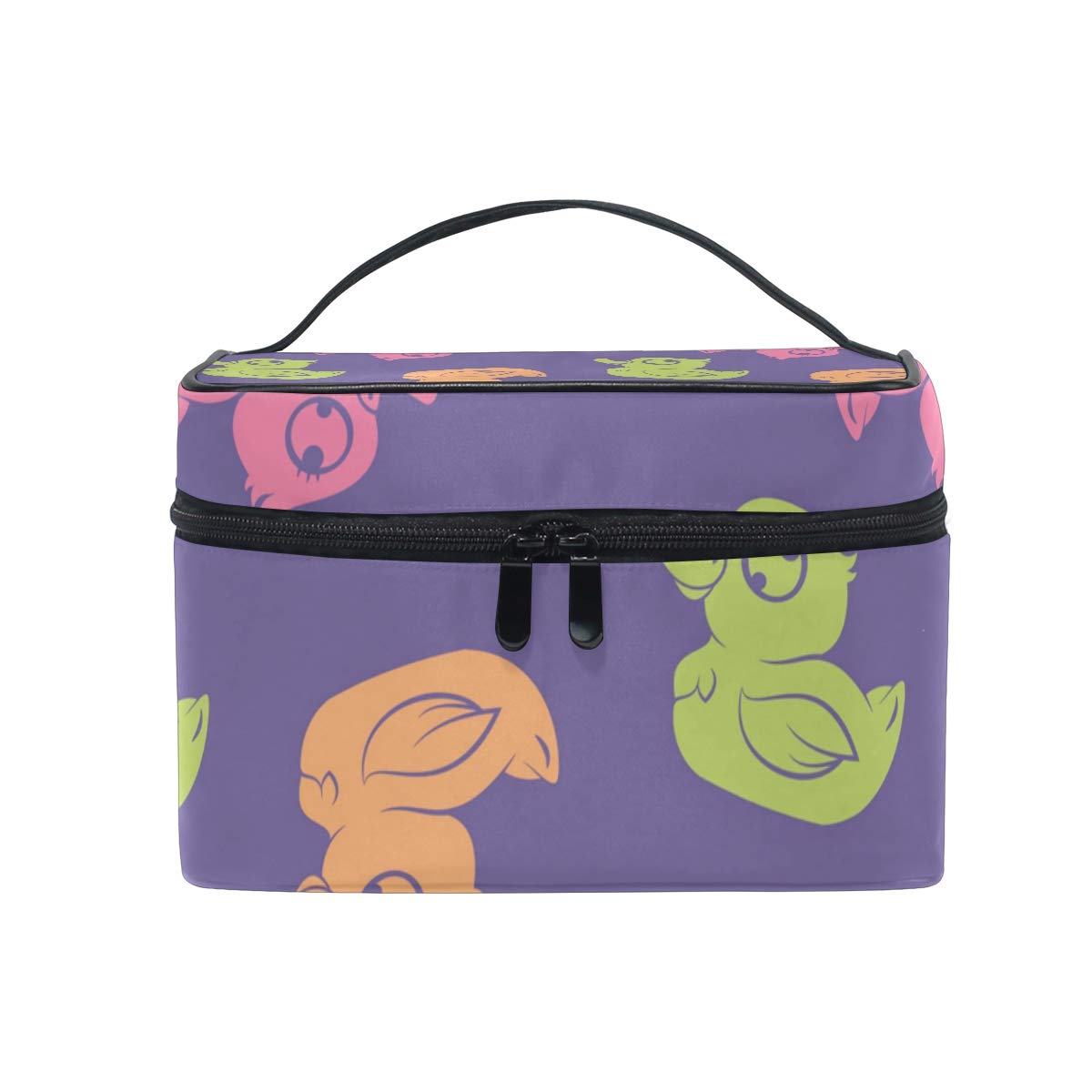 Susiyo Little Duck Makeup Bag Organizer - Waterproof Travel Cosmetic Case for Women & Men, Hanging Toiletry Bag with Multiple Pockets - Perfect for Travel, Gym, Camping & Daily Organization