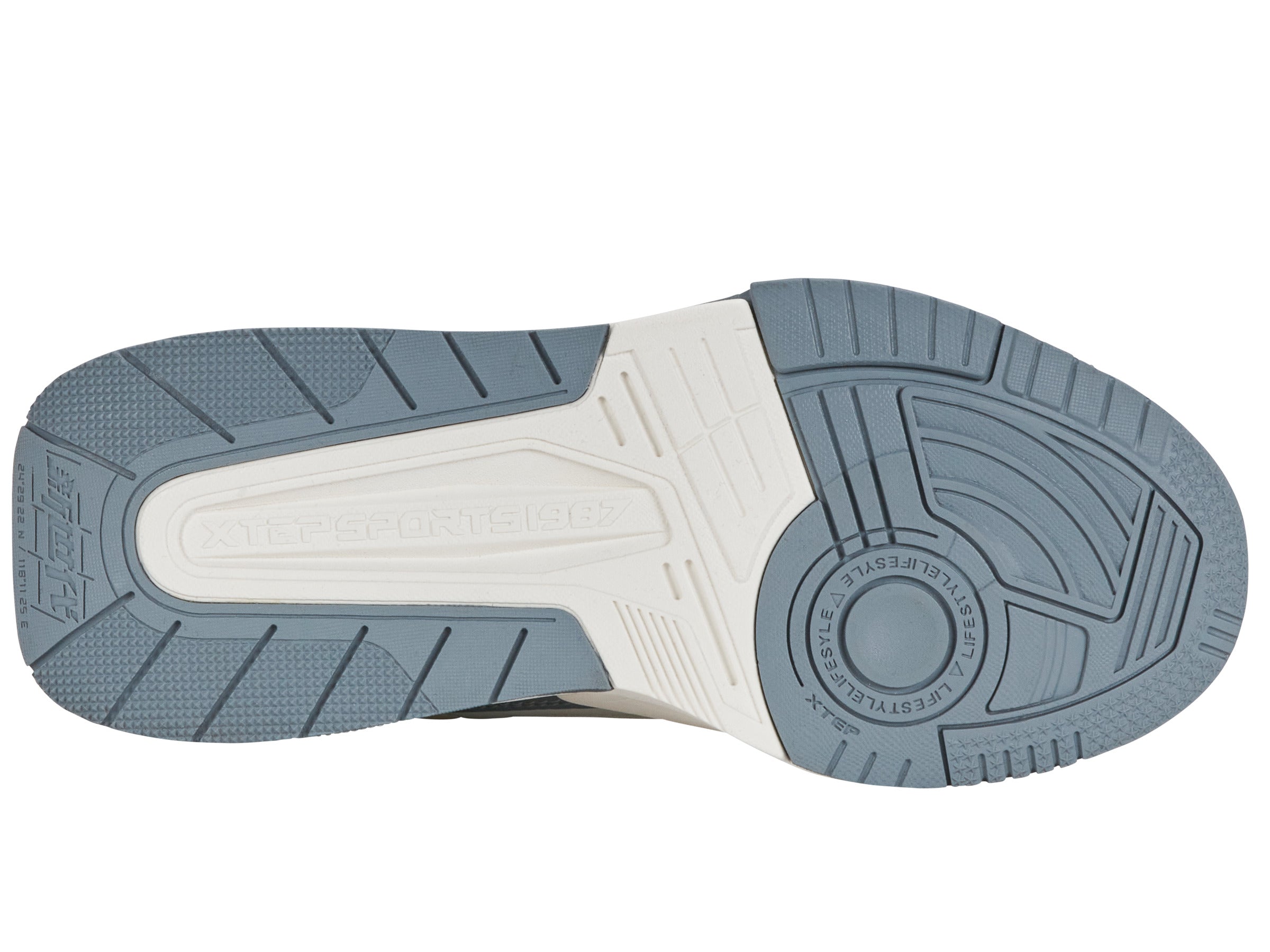 Techna Trainer Running Shoes 94077 943 M - Sail White/Tru Gray/Cats Eye Gray - Lightweight & Cushioned for Men's Training & Gym Workouts