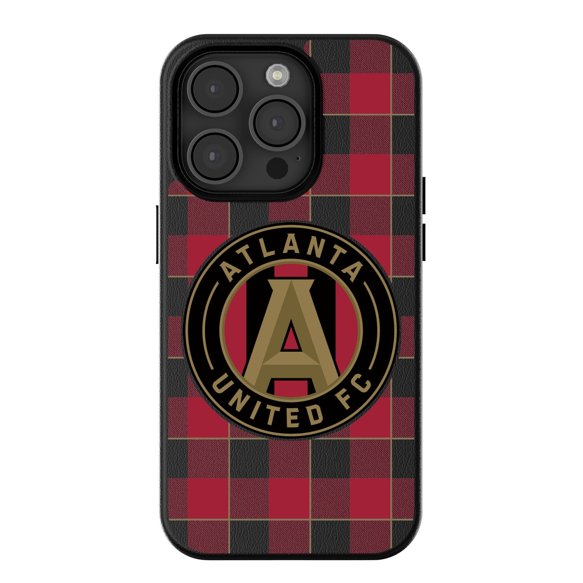Atlanta United FC Plaid MagSafe Compatible Case for iPhone 13/14/15 - Durable Protective Cover for Soccer Fans - Perfect for Game Day & Everyday Use