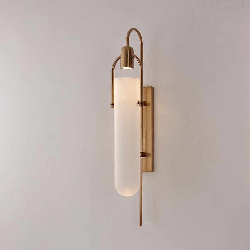 Modern Arc Wall Lamp - Adjustable Swing Arm Sconce for Bedroom, Living Room & Office - Sleek LED Reading Light with Dimmable Brightness - Perfect for Nighttime Reading & Ambient Lighting