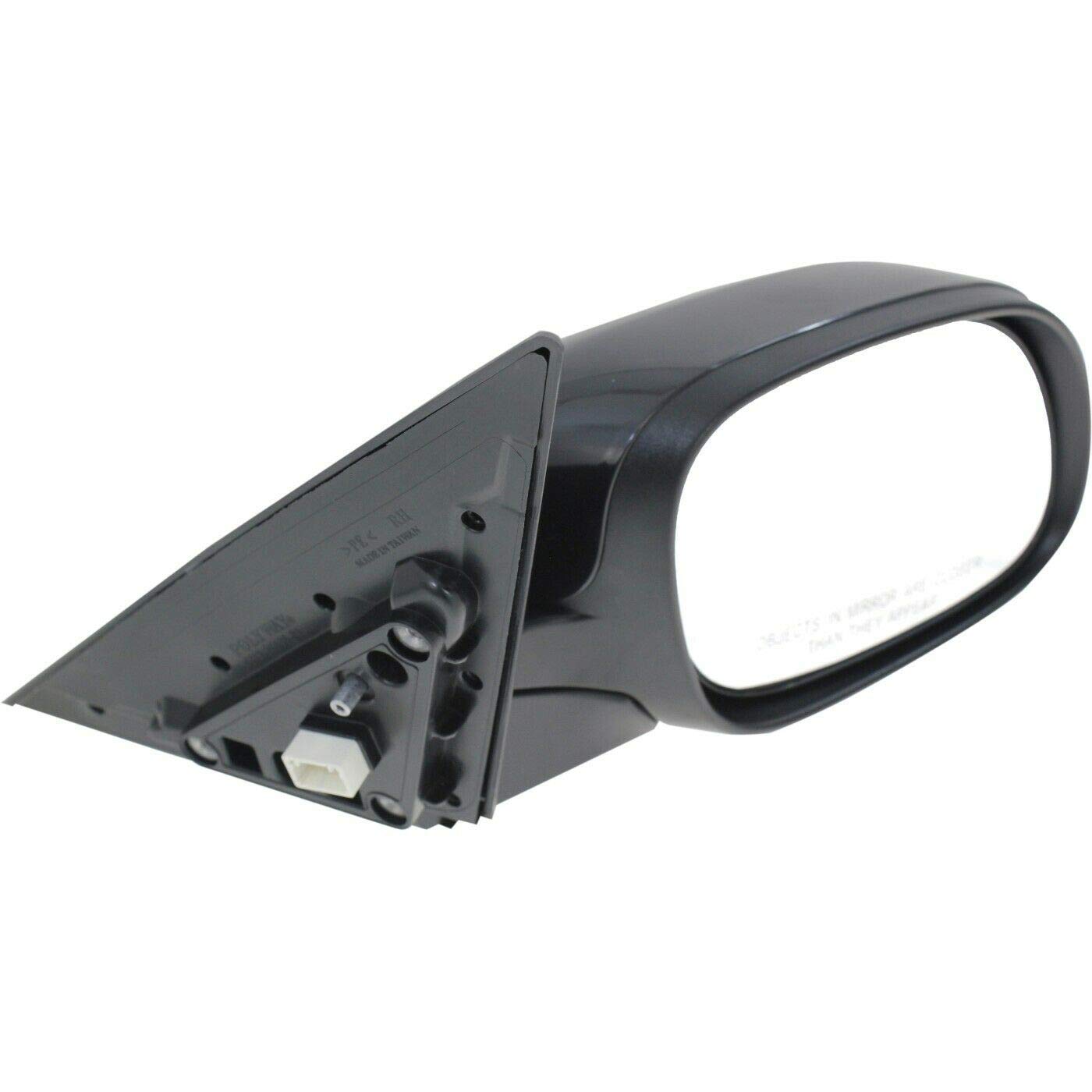 1pc Right Passenger Side Paintable Power Non-Heated Manual Folding Exterior Door Mirror for Kia Soul 2014-2019 Models (Exclaim, SX, EX/Plus, EX Pack) - Perfect for Replacement & Customization