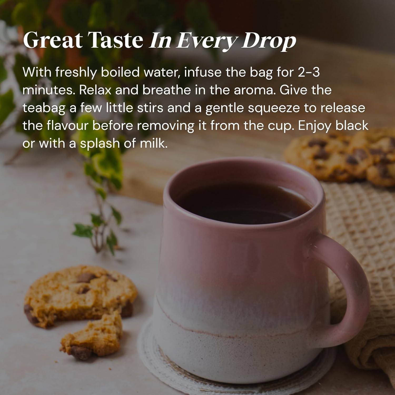 Twinings Earl Grey Black Tea Bags - 40 Count (Pack of 4) | Premium English Breakfast Tea | Perfect for Morning Boost, Afternoon Relaxation & Office Tea Time