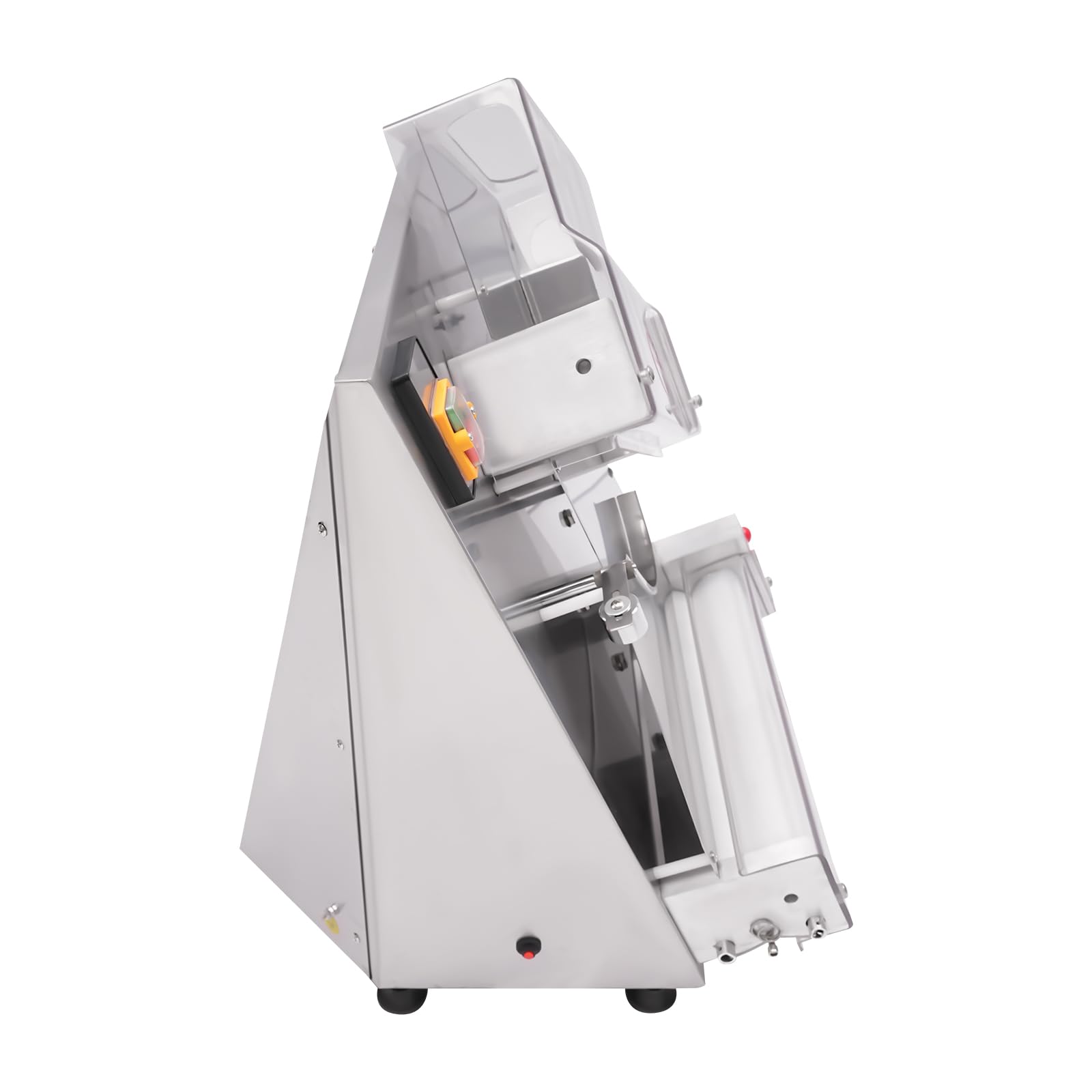Commercial Electric Dough Roller Sheeter Machine - 4-12 Inch, 370W, 110V | Heavy Duty Automatic Pizza Dough Press & Pasta Maker for Home & Restaurant Use | Perfect for Making 4-12