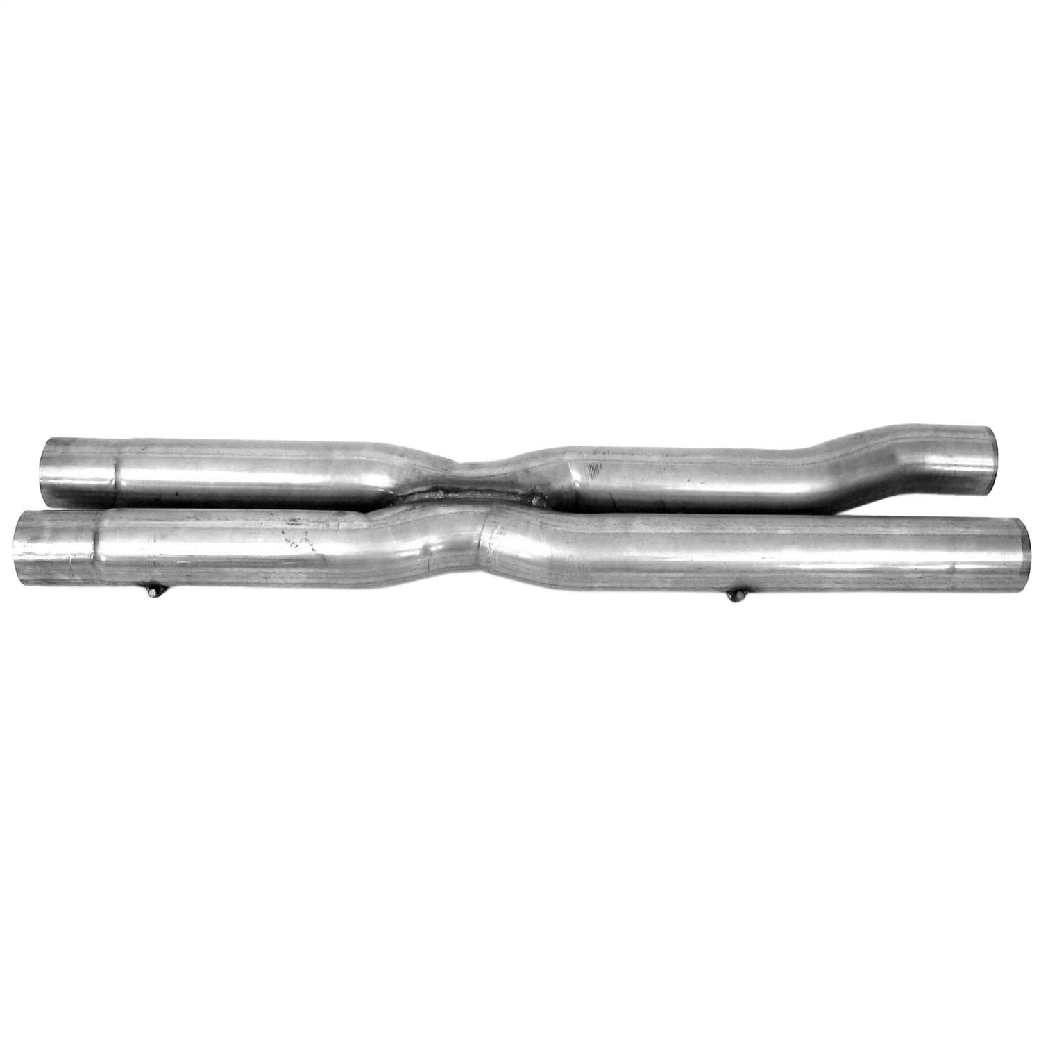Dynomax 53849 Performance Exhaust X-Pipe - High-Flow Stainless Steel Crossover Pipe for Muscle Cars & Hot Rods - Improves Exhaust Flow & Engine Sound - Perfect for Street Racing & Car Shows