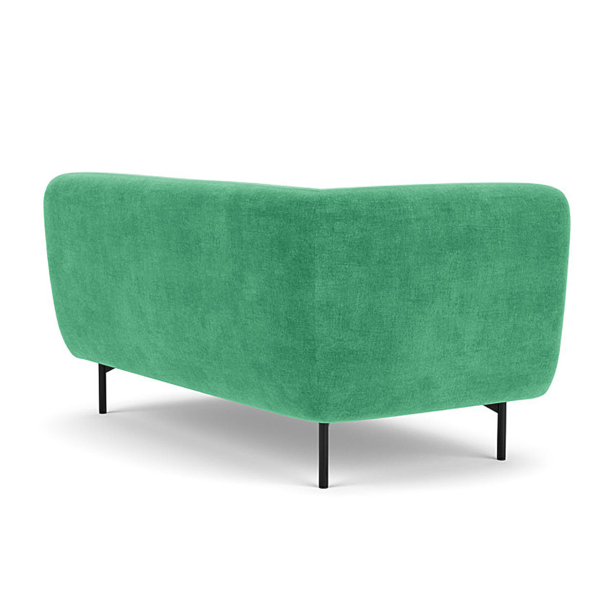 Alfred Fabric Left 2 Seater Modular Sofa - Modern L-Shaped Sectional Couch for Living Room, Lounge & Small Spaces - Comfortable & Stylish Home Furniture