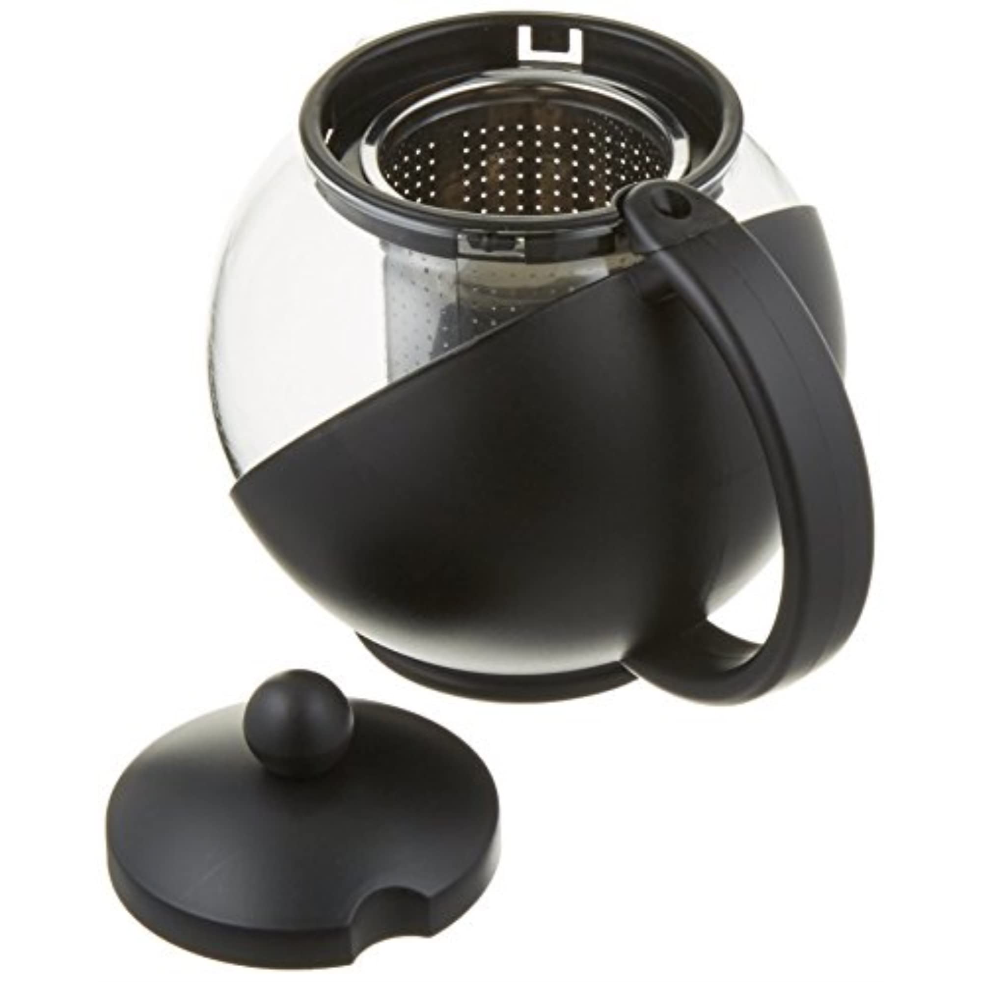 Update International 0.75 Qt. Stainless Steel Tea Pot with Removable Infuser - Perfect for Loose Leaf Tea, Herbal Brewing & Home Kitchen Use
