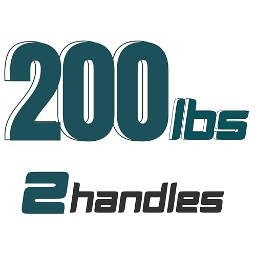 H. 200LB or 100LB Dumbbell Pair - Black