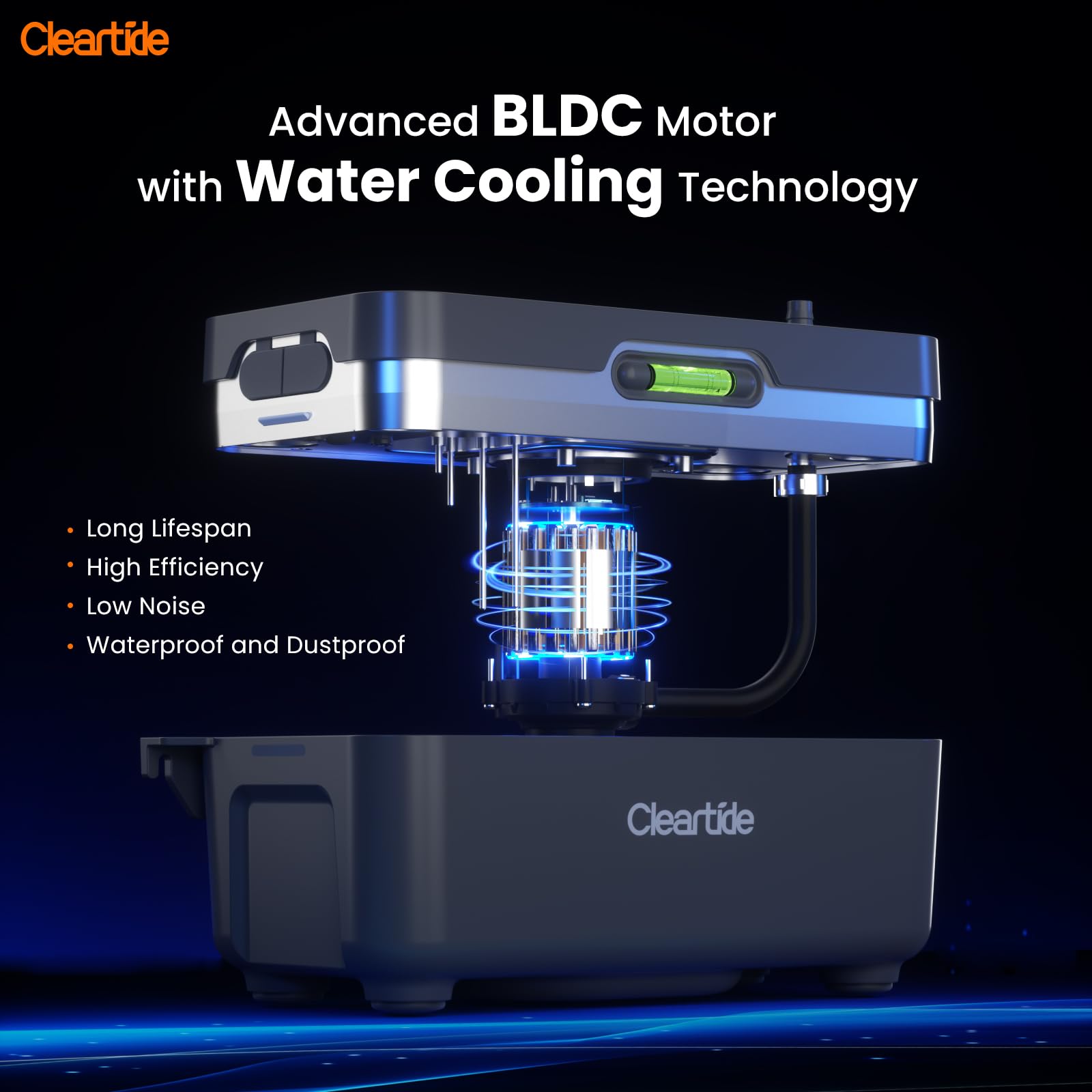 Ultra-Quiet 25dB HVAC Condensate Pump, 1/30 HP 135 GPH Automatic Drain Pump with Safety Switch & Tubing, 100-240V for AC, Furnace, Dehumidifier & Ice Maker - Perfect for Home, Office & Commercial Cooling Systems
