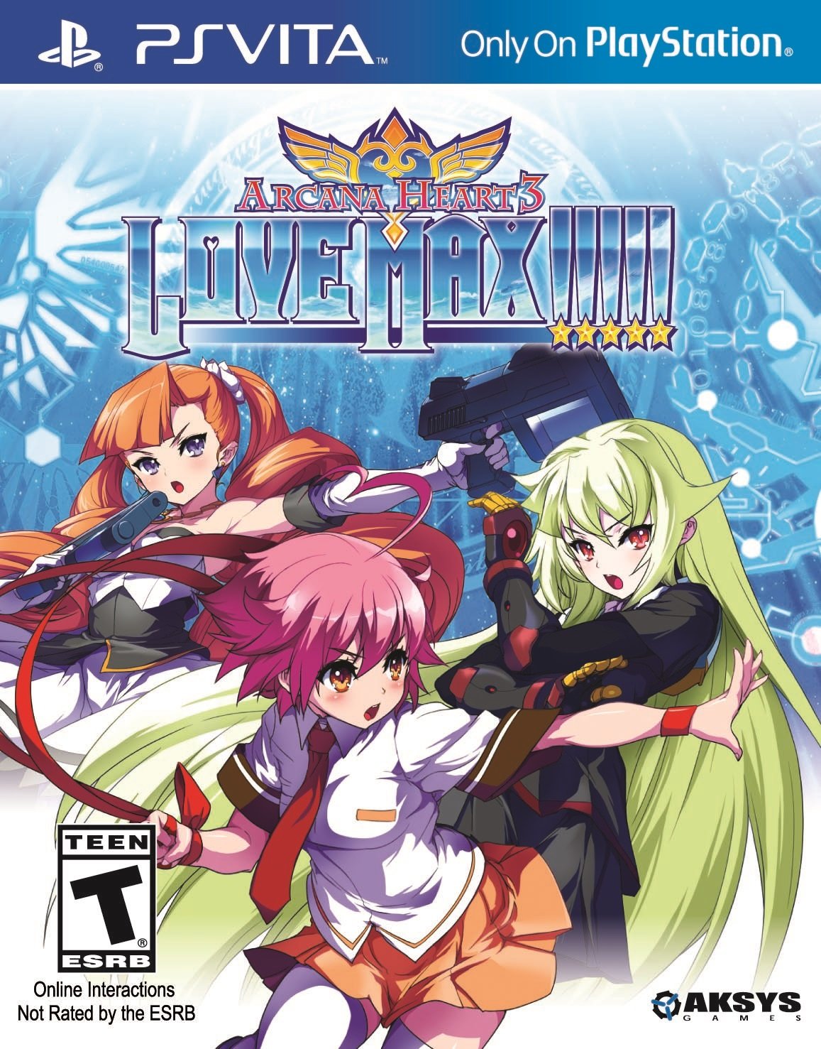 Arcana Heart 3: LOVE MAX!!!!! - PlayStation Vita Fighting Game | Anime Style Characters | Fast-Paced Action | Perfect for Portable Gaming & Fighting Game Enthusiasts