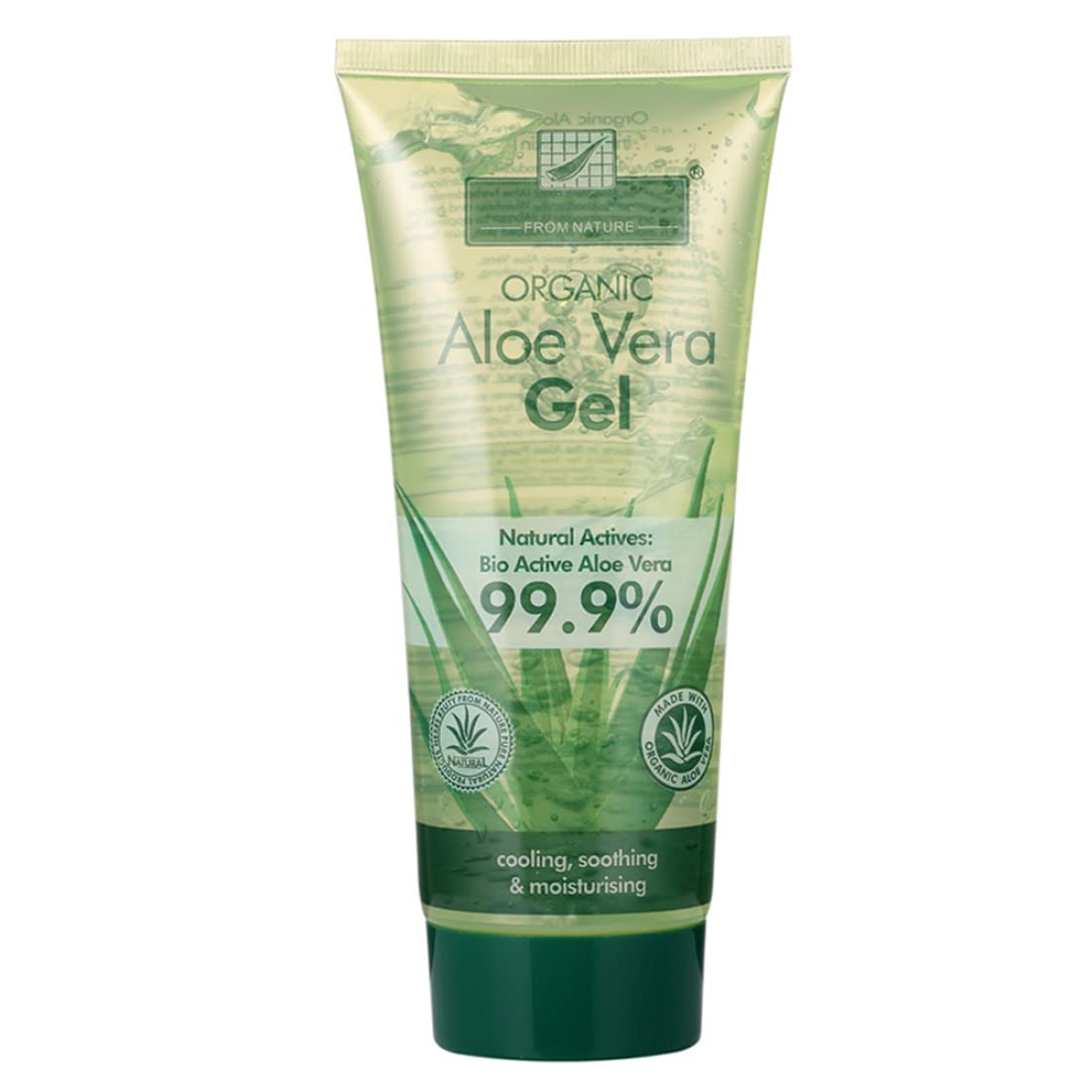 **1PC Aloe Vera Gel - Ultra Hydrating & Cooling Natural Moisturizer for Skin, Face & Hair | Non-Sticky Daily Hydration & Hair Conditioner | Perfect for Sunburn Relief, After-Sun Care & Daily Skincare**