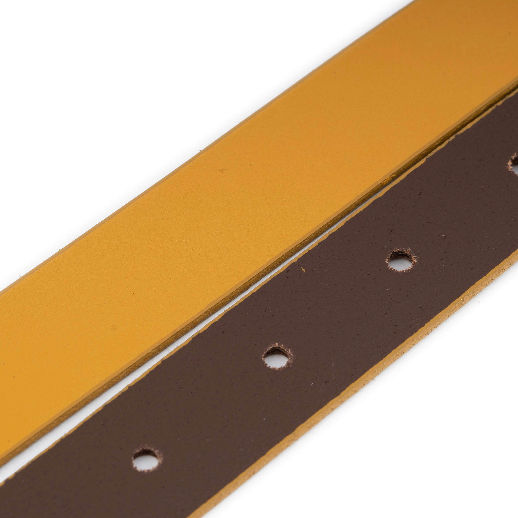3.0 cm Mustard Yellow Genuine Leather Belt Strap Replacement for Ferragamo Buckles - Women's Fashion Accessory for Office, Casual & Dress Outfits