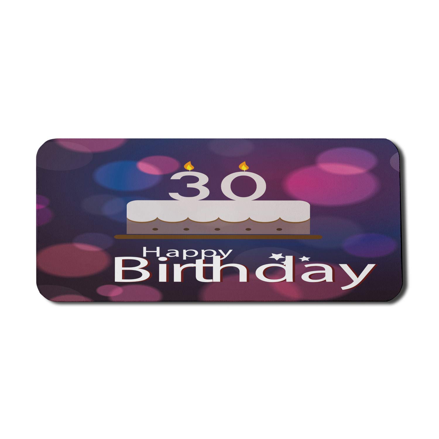 Ambesonne 30th Birthday Mouse Pad - Large 35