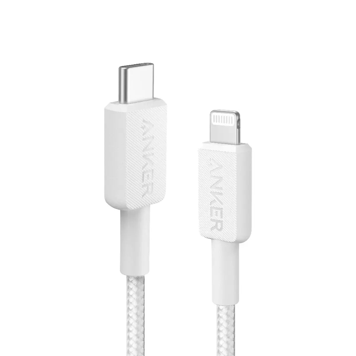 Anker 322 PowerLine USB C to Lightning Cable 3ft/0.9m 60W Fast Charging Cable for iPhone 14/13/12/11/X/8 - Durable Nylon Braided, Data Sync & Quick Charge - Perfect for Home, Office & Travel Accessories