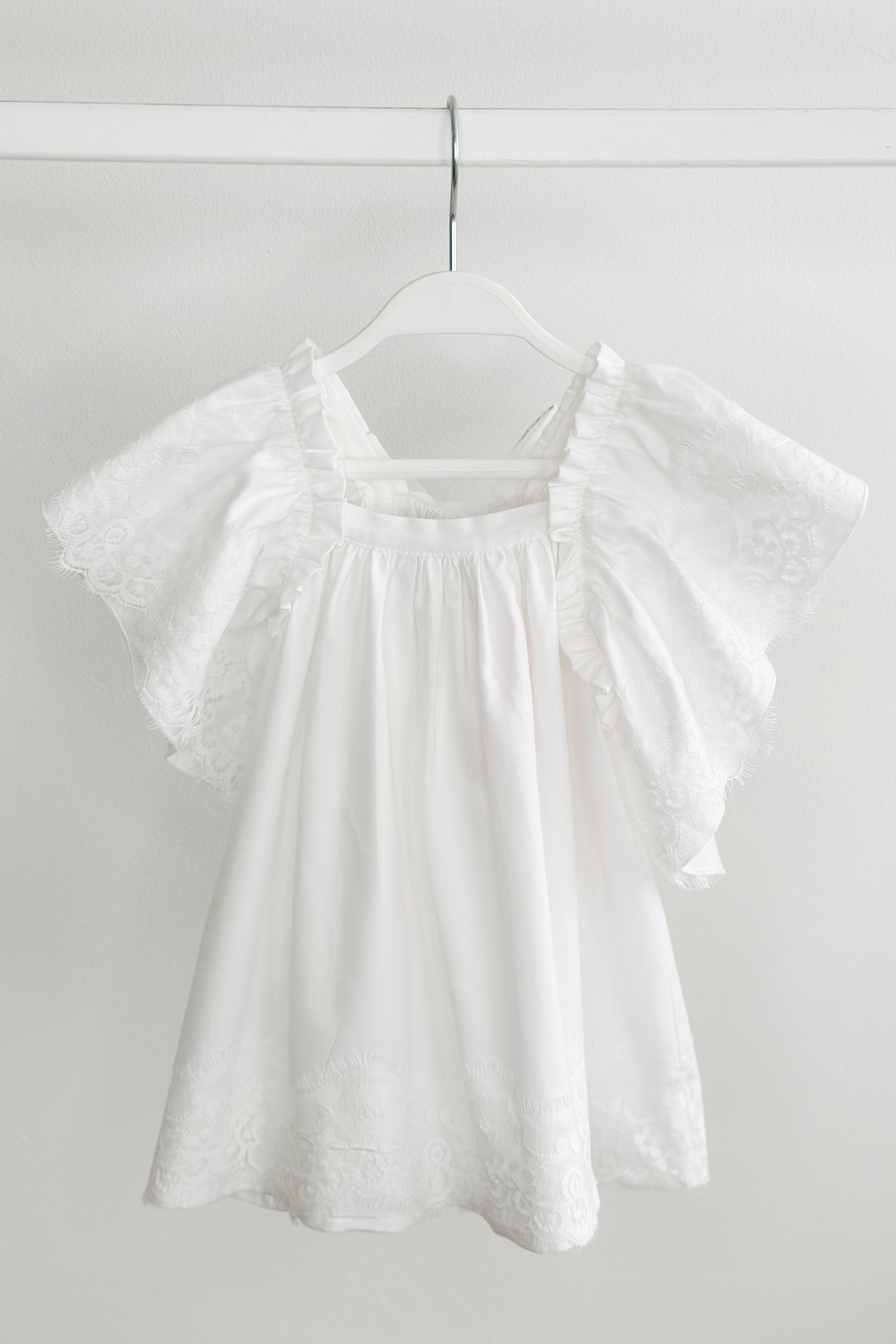 Elegant White Lace Dress for Women - Summer Wedding Guest Dress, Party Cocktail Dress, Formal Occasion Outfit