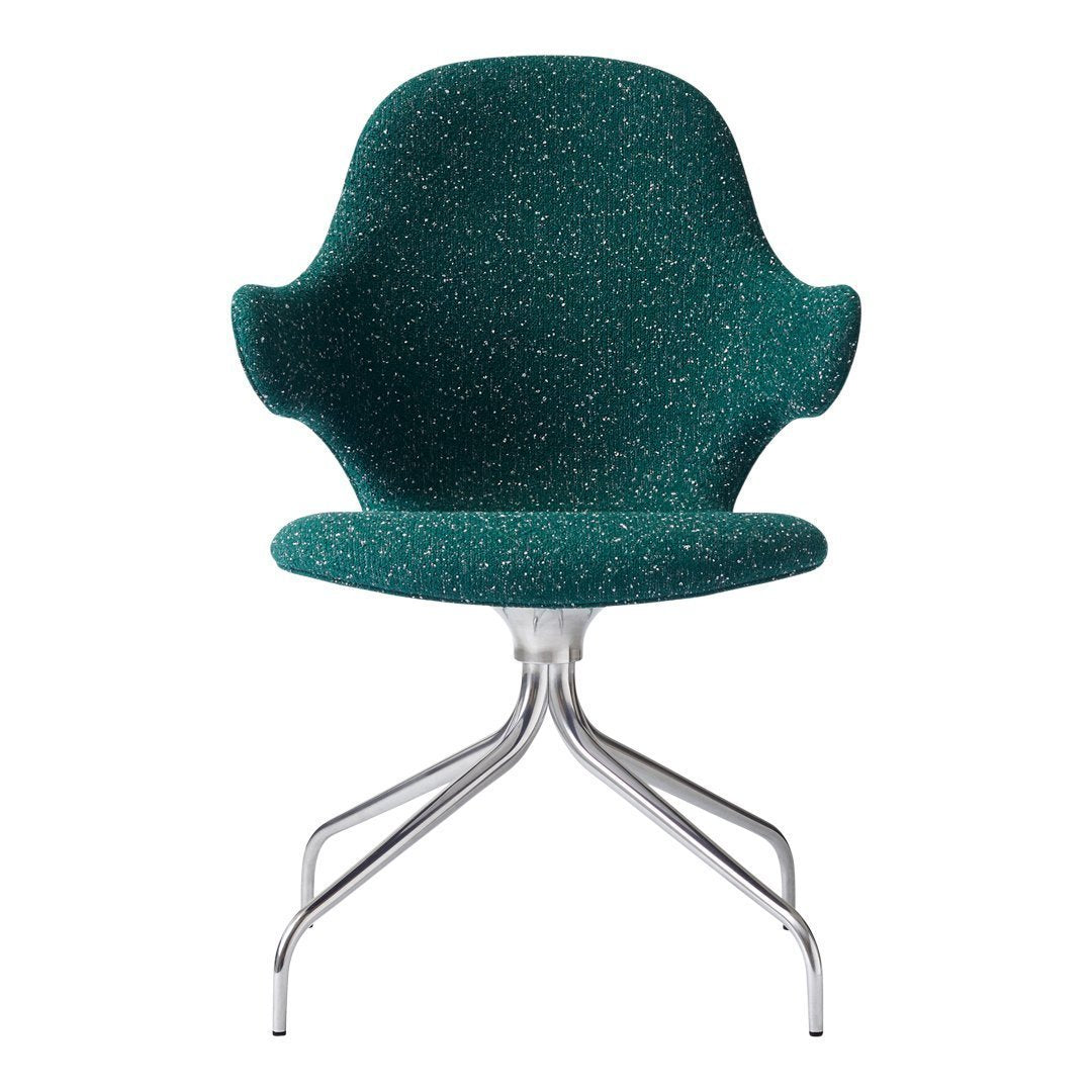 Hayon Catch Chair JH2 with Swivel Base by &Tradition - Modern Scandinavian Design for Living Room, Office, or Lounge Areas