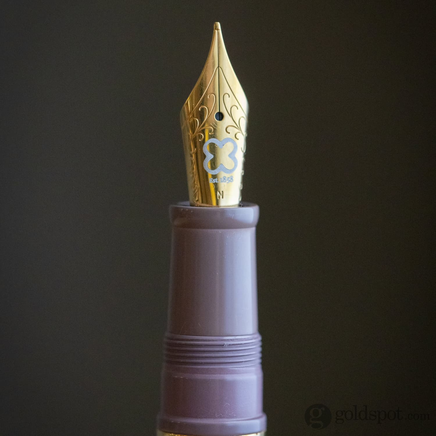 Esterbrook Model J Fountain Pen - Violet Ebonite with Gold Trim | Vintage Writing Instrument for Calligraphy, Journaling & Gift Giving