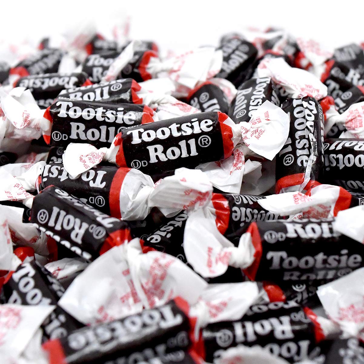 Tootsie Roll Midgees - Chewy Chocolate Gluten-Free Candy Minis - Bulk Bag of 360 Individually Wrapped Candies for Kids, Parties, Classroom & Halloween Treats - Perfect for Birthday Favors, Office Snacks & Holiday Gift Bags