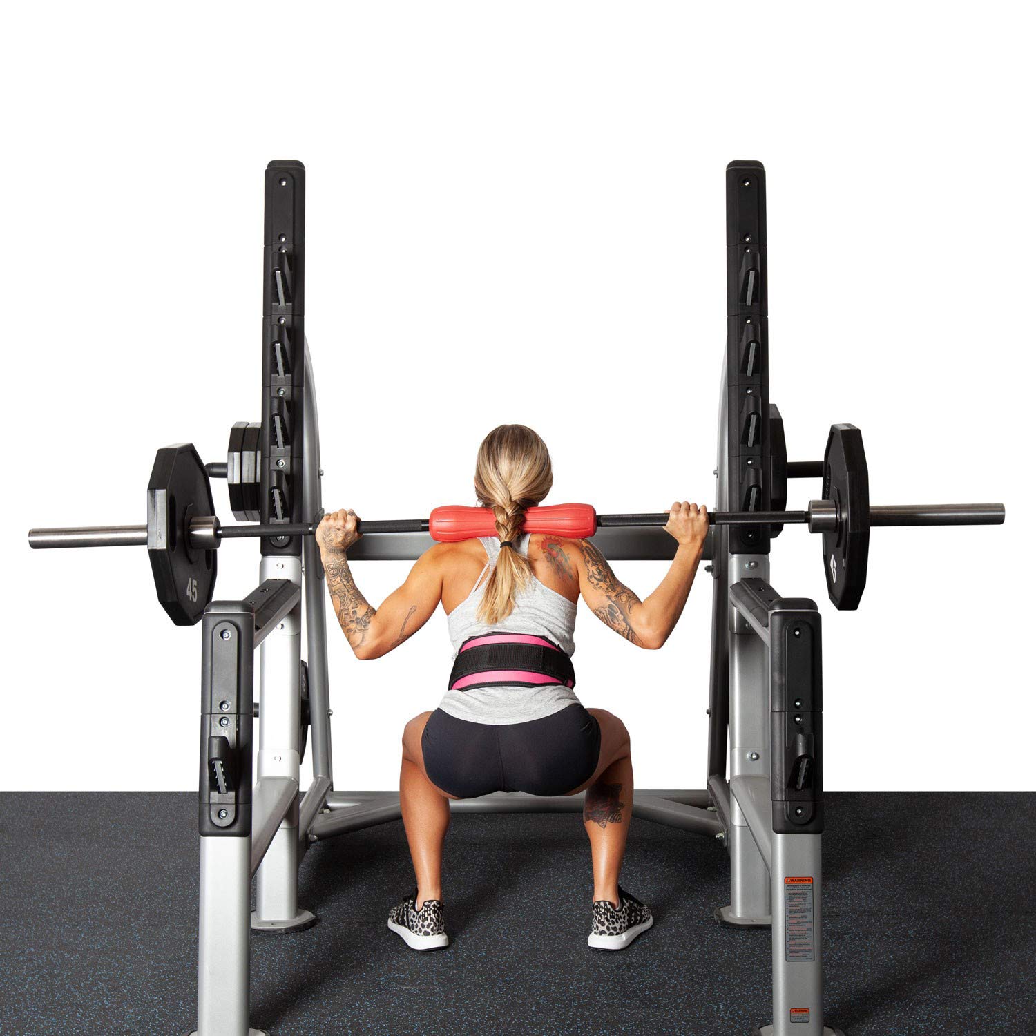 Fitness First Squat Rack - Heavy Duty Power Cage for Home Gym, Strength Training & Weightlifting | Perfect for Squats, Bench Press & Deadlifts