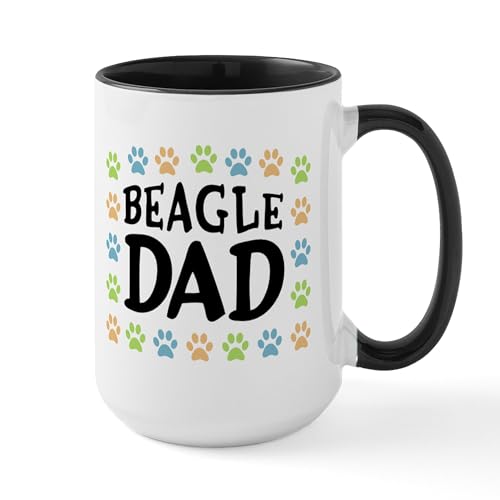 White/Black Inside - Beagle Dad