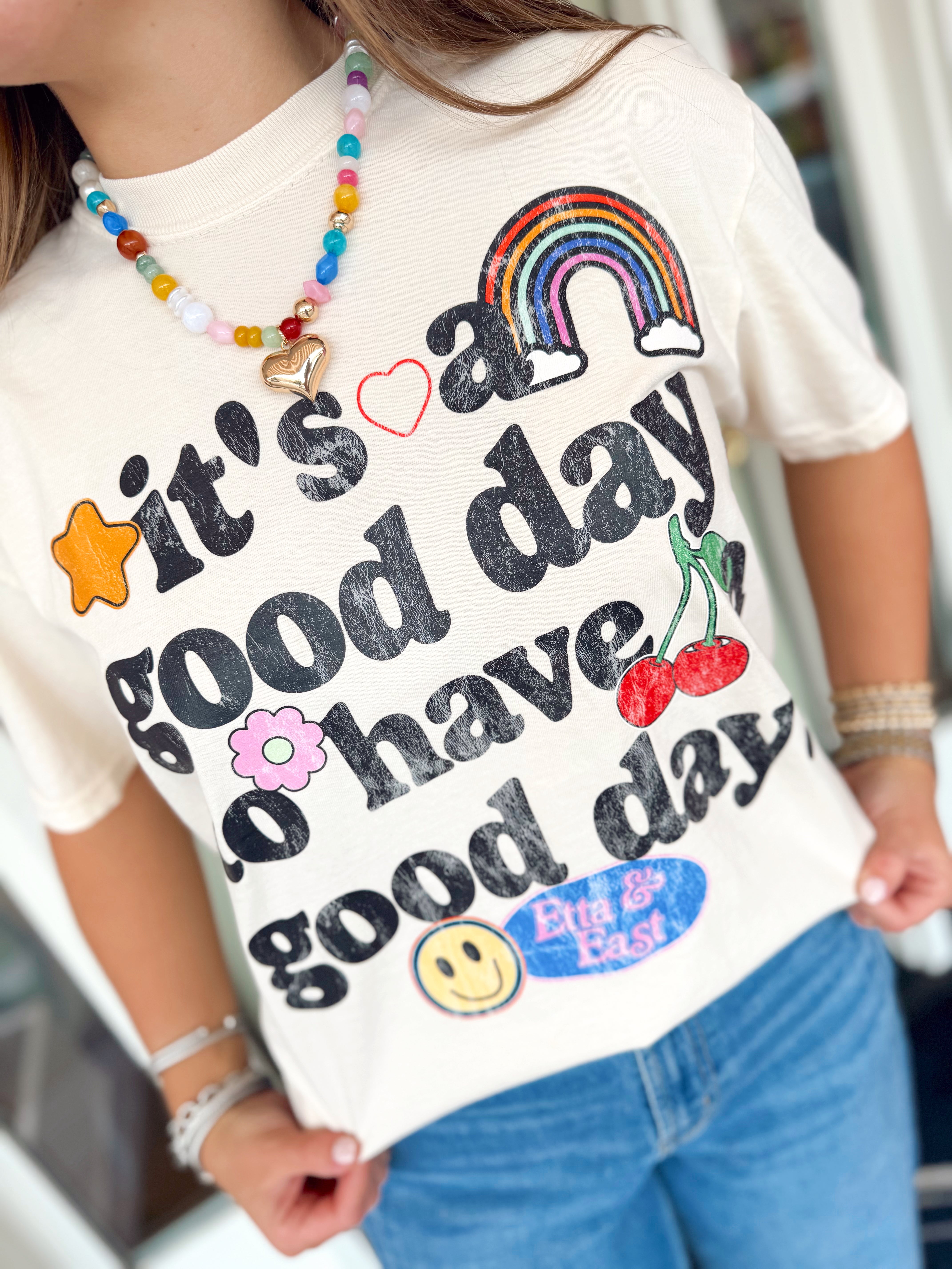 Good Day Graphic Tee - Trendy Casual T-Shirt for Men & Women | Perfect for Everyday Wear, Street Style & Summer Outfits