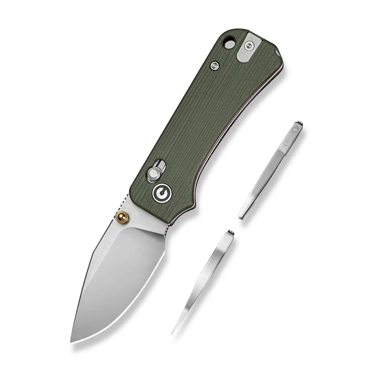 Baby Banter 2 TG Pocket Knife - Clip Point EDC Folding Knife for Everyday Carry, Outdoor Adventures & Camping | Compact, Lightweight & Durable Stainless Steel Blade