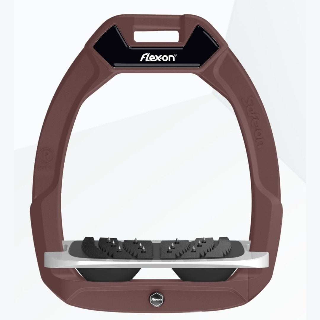 Customizable Flex on SafeOn Safety Stirrups - Adjustable & Secure Horse Riding Stirrups for Equestrians - Perfect for Trail Riding, Dressage & Jumping
