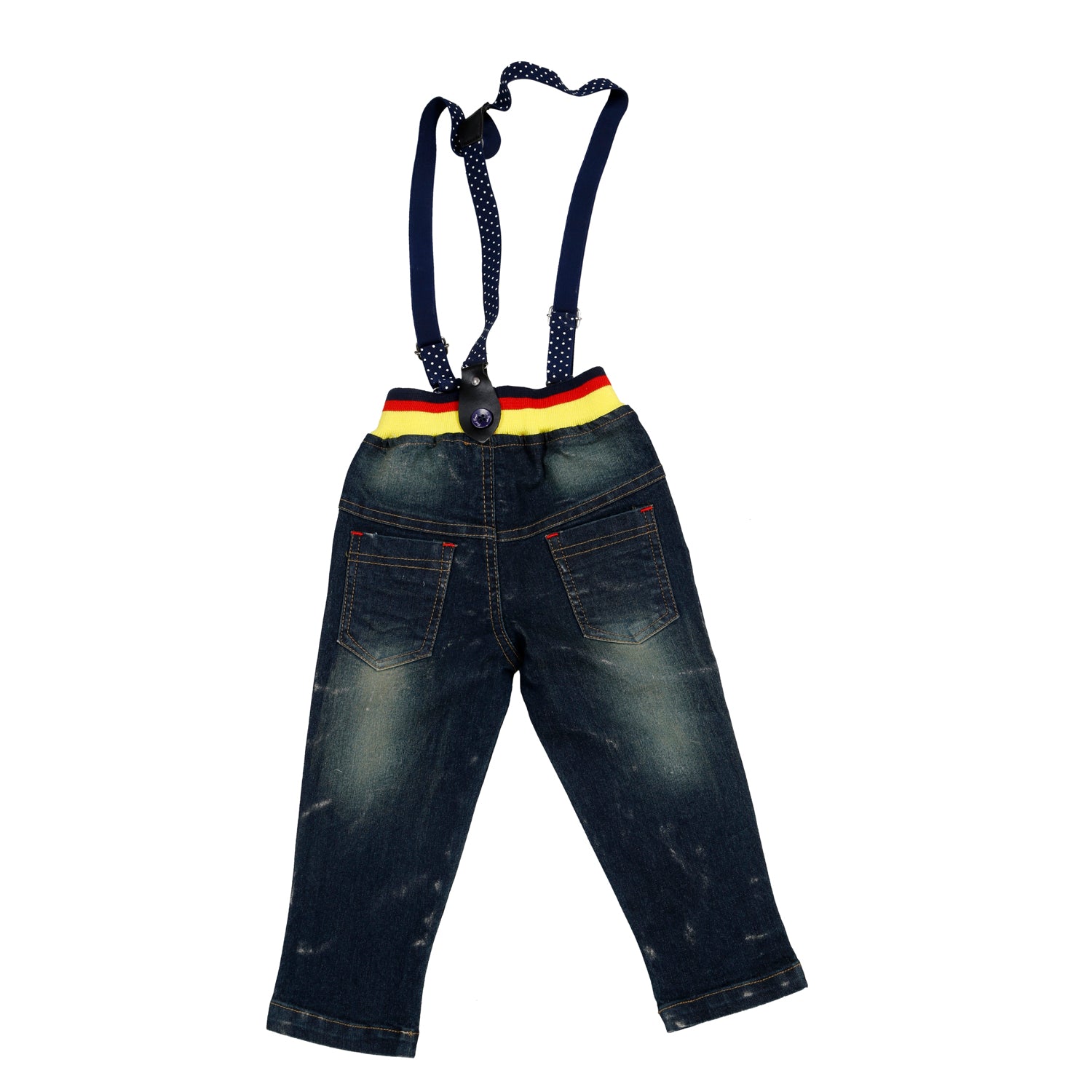 Smile Emoji Suspenders Set - Fun & Stylish Elastic Braces for Men & Women - Perfect for Costumes, Parties & Casual Outfits