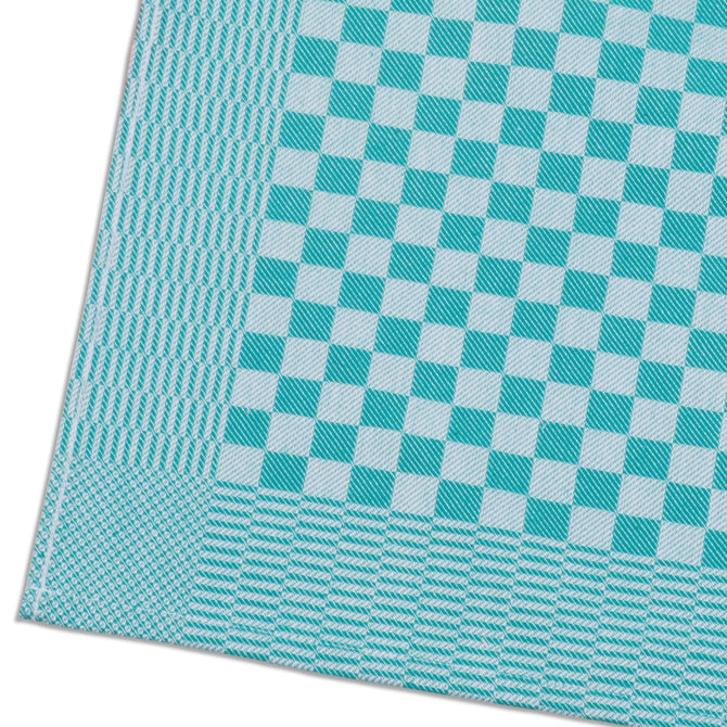 Checkered Side Towel 5-Pack - Soft & Absorbent Kitchen Towels for Cooking, Cleaning & Serving - Perfect for Restaurants, Home & Outdoor Use