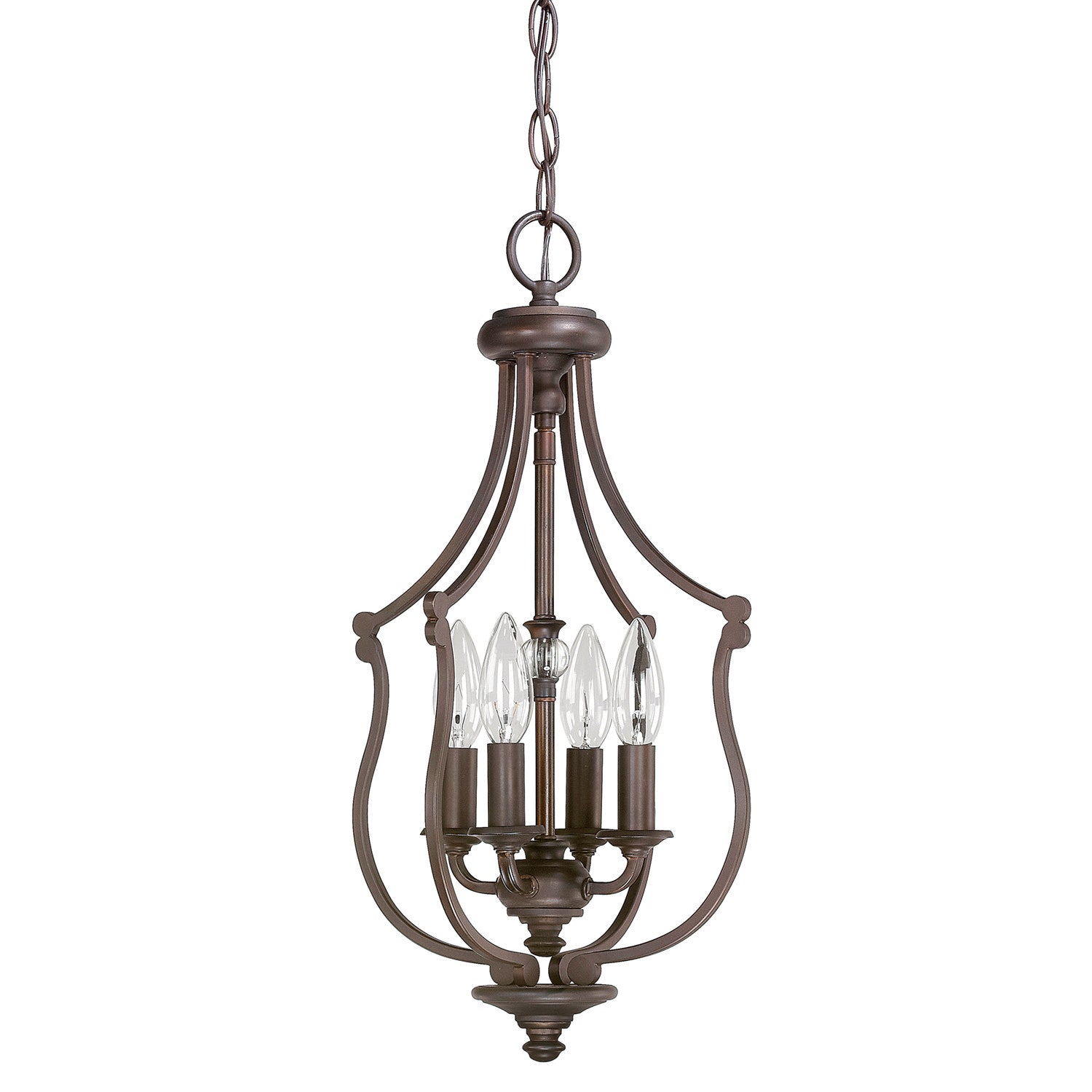 Capital Lighting 4-Light Foyer Pendant - Modern Entryway Chandelier for Hallway, Staircase & Dining Room Lighting