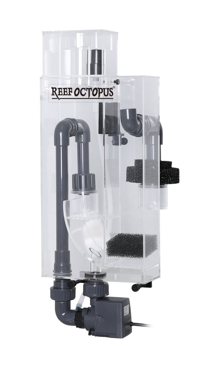 CoralVue BH-1000 Protein Skimmer with External 1000GPH Pump for Saltwater Aquarium Filtration - Ideal for 100 Gallon Fish Tanks, Reef Tanks & Marine Aquariums