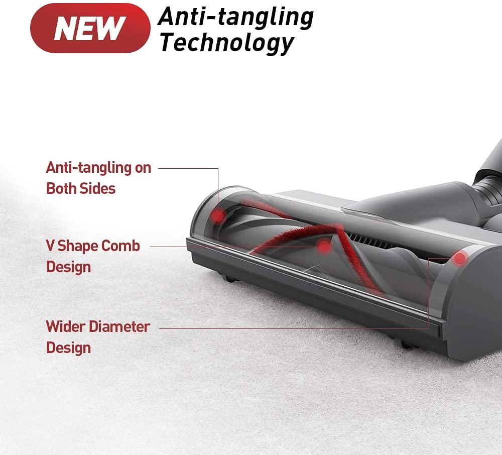 Dreame T20 Cordless Stick Vacuum Cleaner - Powerful 150AW Suction, 60min Runtime, Lightweight for Hardwood Floors & Carpets | Perfect for Pet Hair, Home Cleaning & Quick Pickup