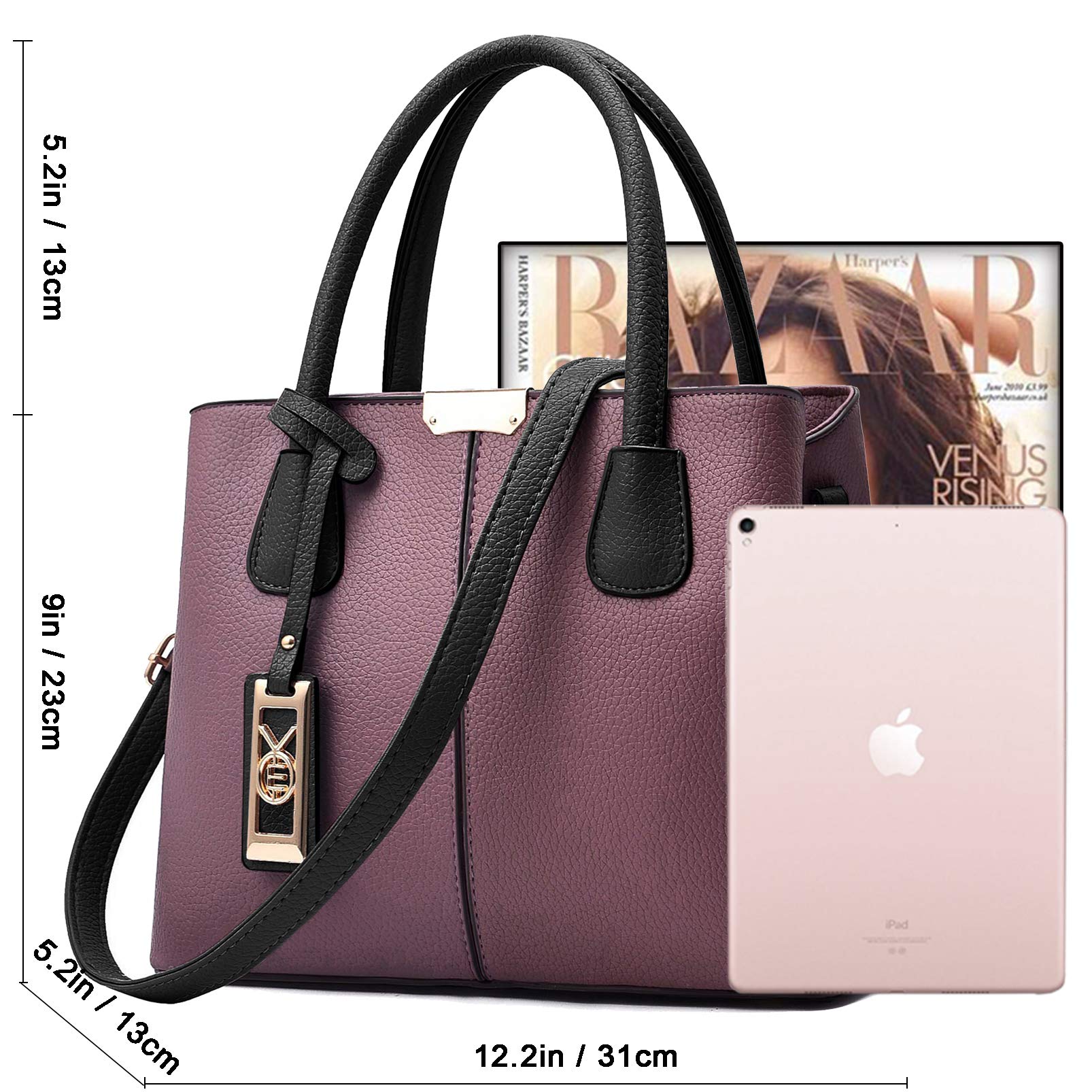 Stylish Women's Purses & Handbags - Fashionable Shoulder Tote Bags & Top Handle Satchels for Work, Travel & Everyday Use