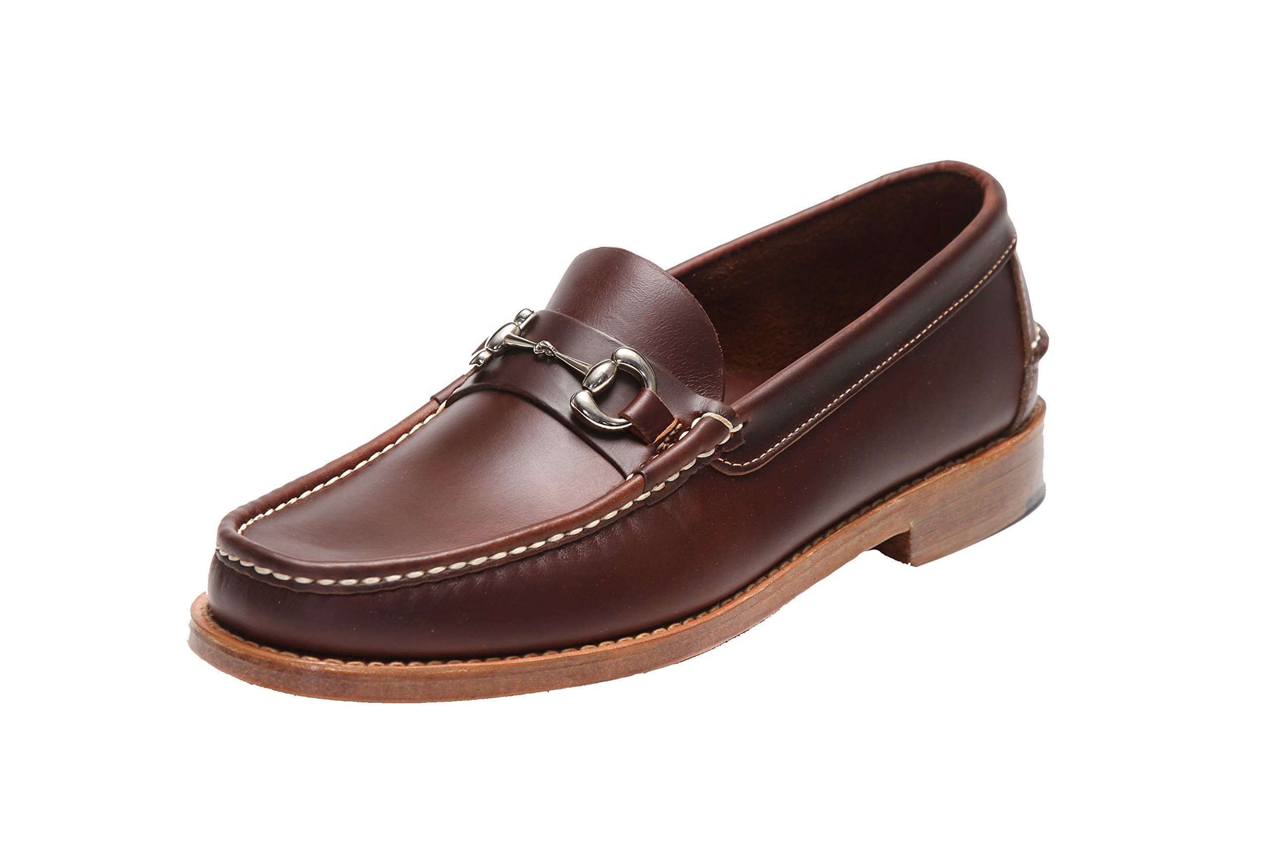 Handsewn Company Men's Bit Loafer - Classic Leather Dress Shoes for Business & Casual Wear | Comfortable & Stylish for Office, Wedding & Daily Outfits
