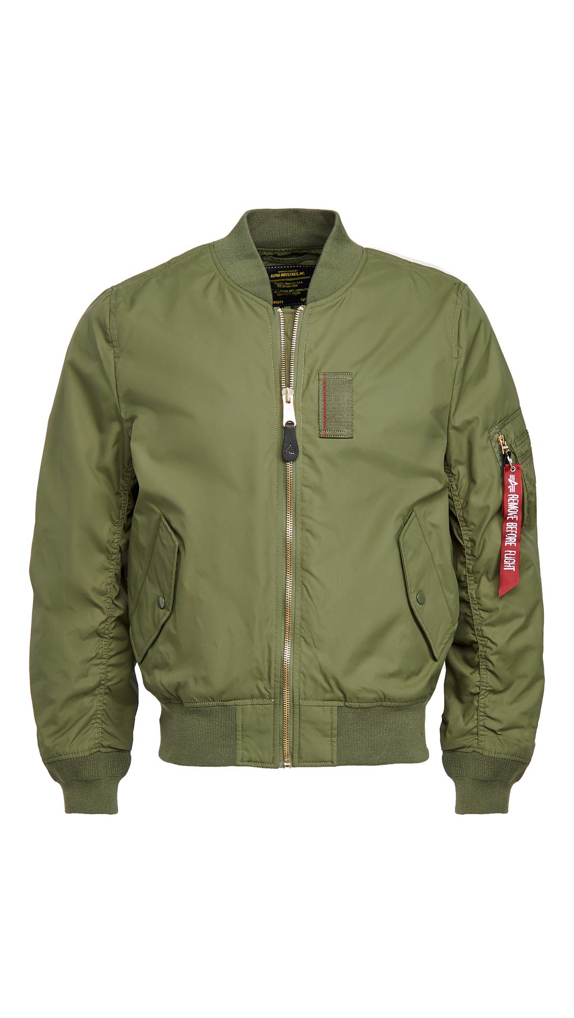 Alpha Industries Men's MA-1 Skymaster Bomber Jacket - Mid-Length Water-Resistant Flight Jacket with Multiple Pockets | Perfect for Aviation, Military Style & Urban Streetwear Fashion