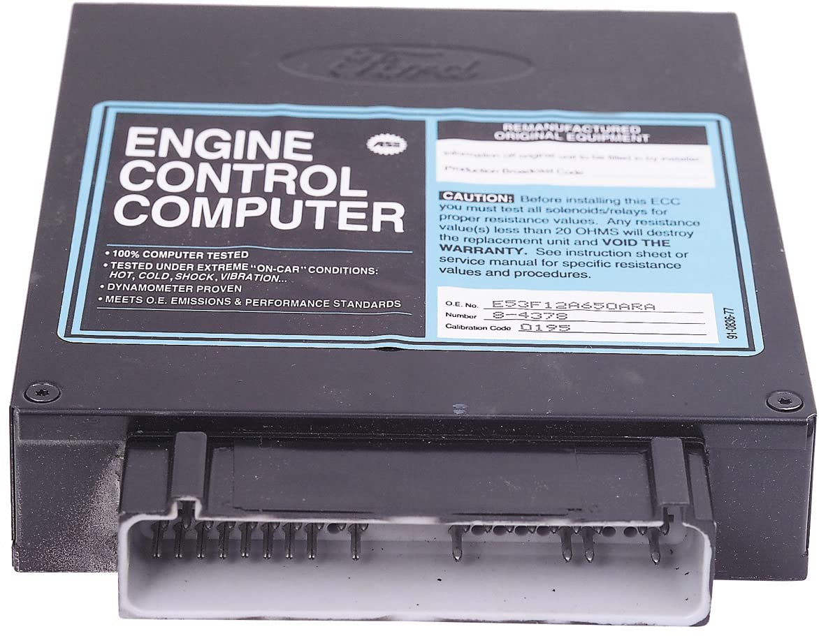 Cardone 78-4378 Remanufactured Ford PCM Engine Computer - Compatible with Ford F150, F250, F350 Trucks & More | Reliable Performance for Smooth Driving & Engine Control