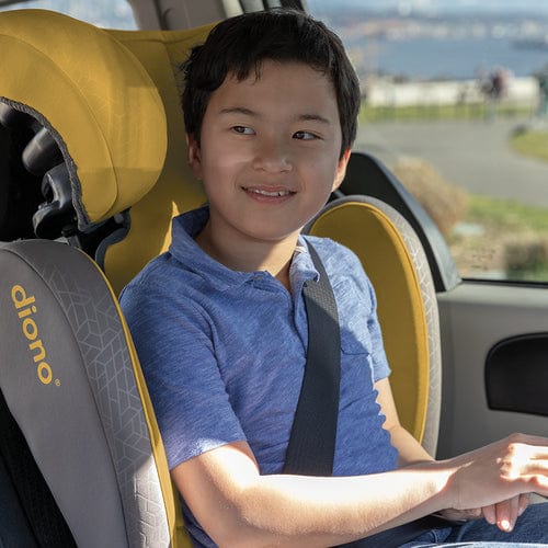 Diono Monterey 2XT Latch Booster Car Seat for Kids - High Back Convertible Safety Car Seat with LATCH System for Children 40-120 lbs - Perfect for School, Travel & Road Trips