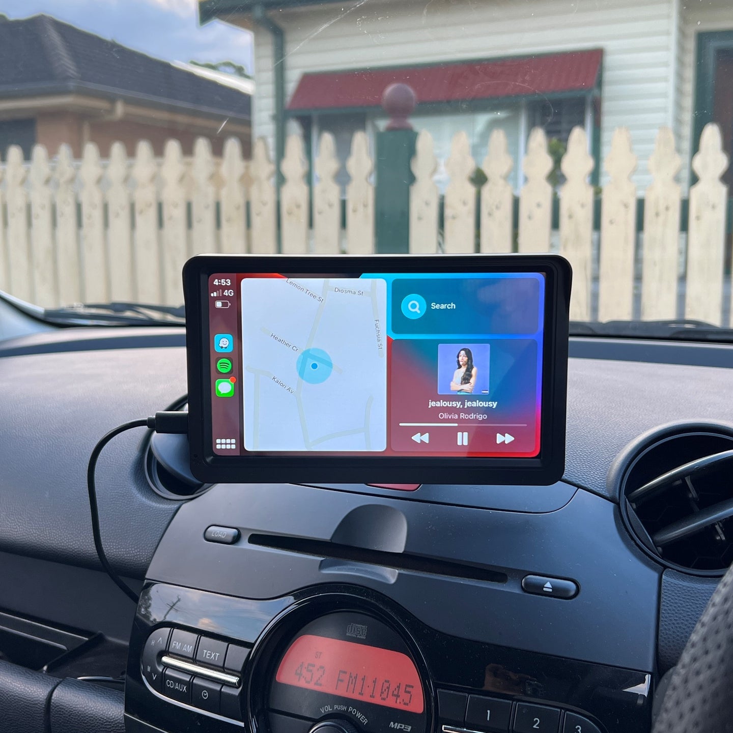 Advanced Vehicle Integration Display - High-Resolution Car Dashboard Screen for GPS, Media & Diagnostics | Perfect for Tesla, BMW, Audi & More | Upgrade Your Driving Experience