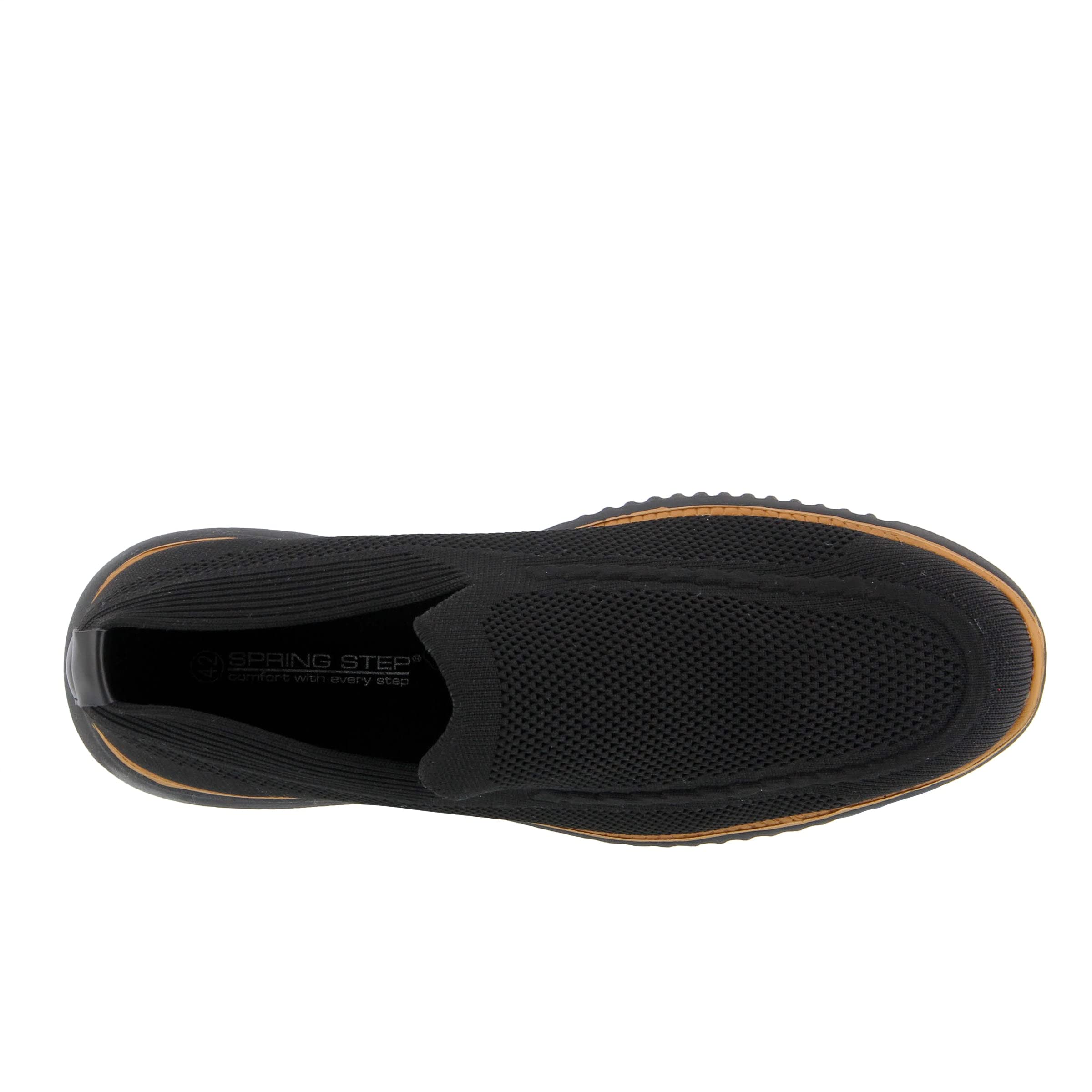 Spring Step Anders Men's Slip-On Loafers - Comfortable Lightweight Casual Shoes with Full-Length Cushioned Insole - Perfect for Office, Travel & Everyday Wear