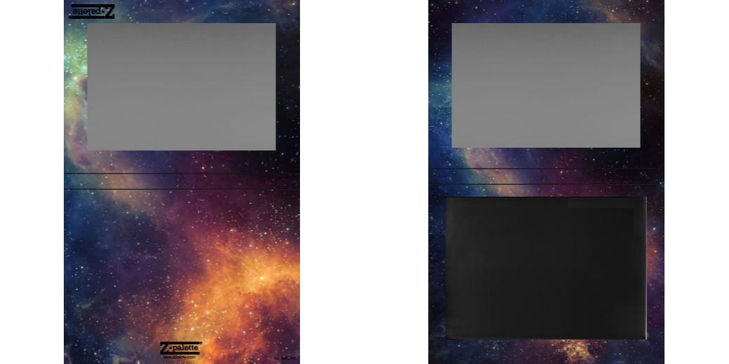 Custom Extra Large Magnetic Z Palette for Makeup Artists - Perfect for Eyeshadows, Blush & Cosmetics Organization - Travel-Friendly Makeup Storage Case