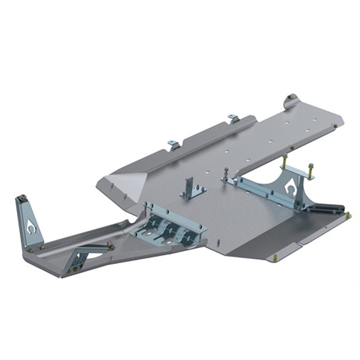 2007-2011 Jeep Wrangler JK 4-Door Artec Industries Under Armor Bellypan Skid Plate Kit - Heavy Duty Off-Road Protection for Rock Crawling & Trail Adventures