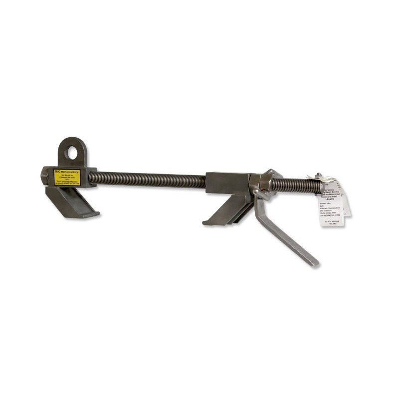 MIO Vertical I Beam Anchor - Heavy Duty Fall Protection Safety Hook for Construction & Roofing Work - OSHA Compliant for Secure Climbing & Rigging