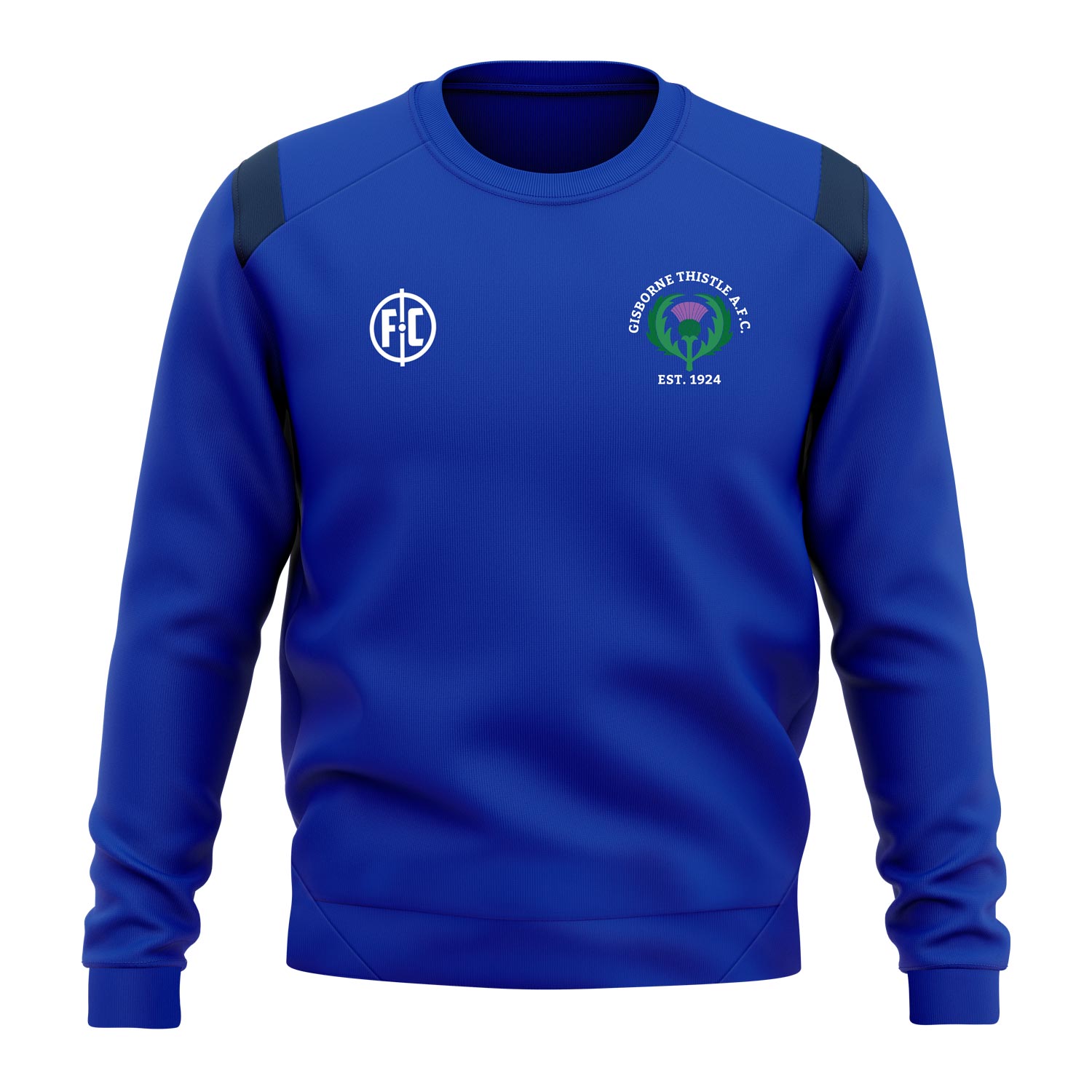Gisborne Thistle AFC Club Contrast Sweatshirt - Men's & Women's Football Hoodie - Perfect for Match Days, Training & Casual Wear