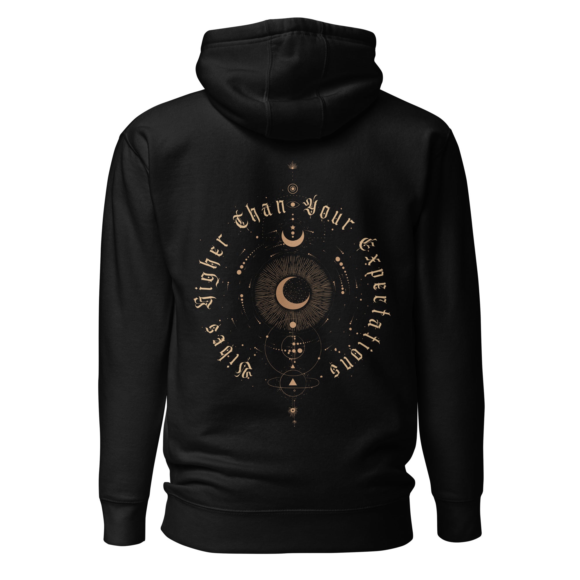 Vibes Higher Than Your Expectations Unisex Hoodie - Soft & Comfortable Pullover Sweatshirt for Men & Women | Perfect for Casual Wear, Gym, and Outdoor Activities