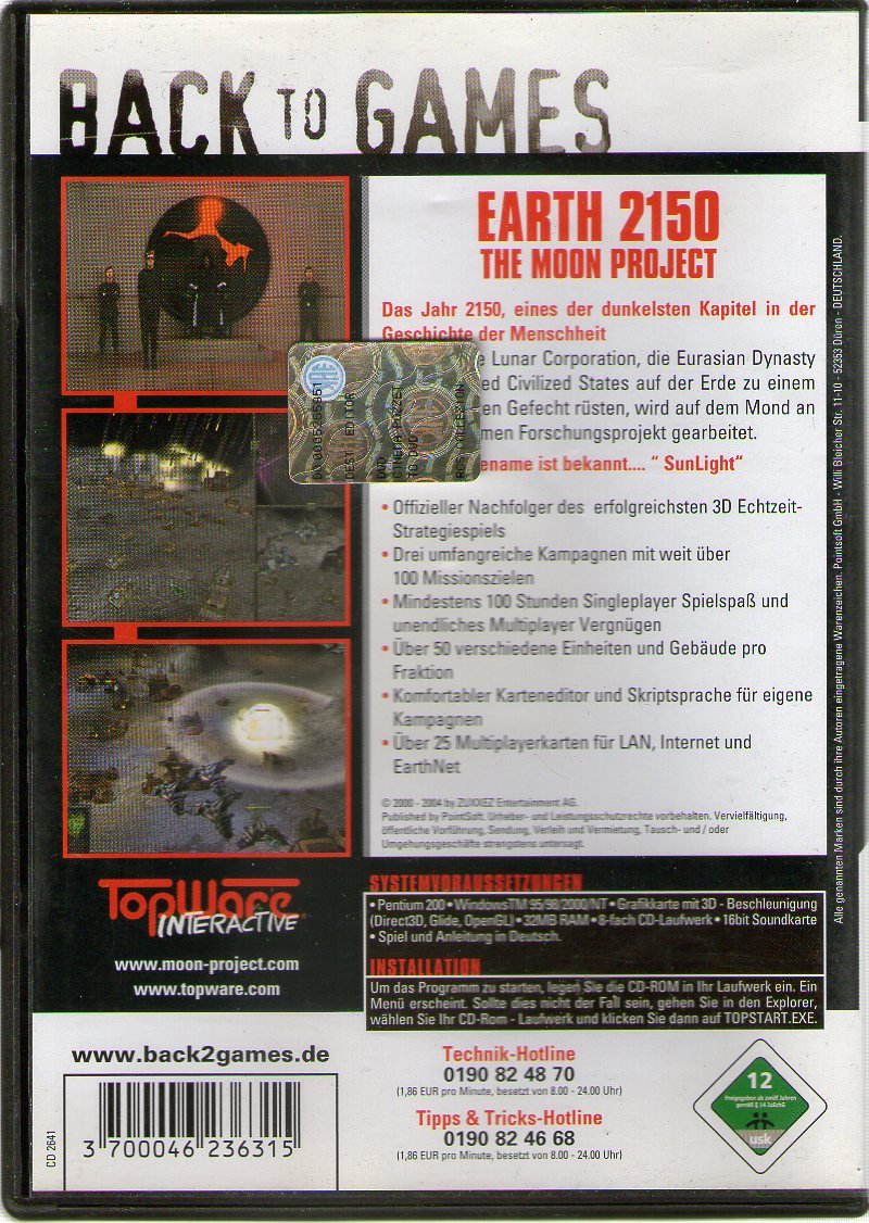 Earth 2150: The Moon Project - Sci-Fi Strategy PC Game | Futuristic Moon Colonization Simulation | Perfect for Strategy Gamers & Sci-Fi Fans